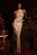 Load image into Gallery viewer, Bali Sequin Maxi Dress