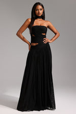 Load image into Gallery viewer, Neal Sleeveless Hollow Out Maxi Dress
