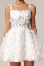 Load image into Gallery viewer, Lali Sleeveless Flowers Mini Dress
