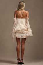 Load image into Gallery viewer, Rocelle Sleeveless Folds Puff Mini Dress