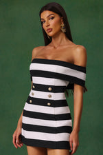 Load image into Gallery viewer, Yonce Off-the-Shoulder Bandage Mini Dress