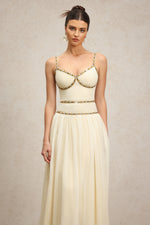 Load image into Gallery viewer, Unica Halter Diamond Maxi Dress
