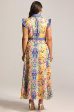 Load image into Gallery viewer, Naida Floral Printed Sleeveless Maxi Dress