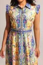 Load image into Gallery viewer, Naida Floral Printed Sleeveless Maxi Dress