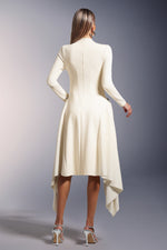 Load image into Gallery viewer, Sylvia Long Sleeves Midi Dress