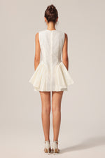 Load image into Gallery viewer, Rotte Round Neck Sleeveless Mini Dress