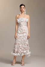 Load image into Gallery viewer, Kater Sleeveless Flowers Lace Maxi Dress