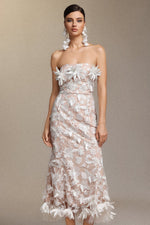Load image into Gallery viewer, Kater Sleeveless Flowers Lace Maxi Dress