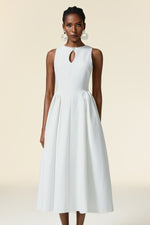 Load image into Gallery viewer, Resber Round Neck Sleeveless Maxi Dress