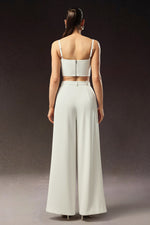 Load image into Gallery viewer, Zaysha Sleeveless Diamond Flower Maxi Two-Piece Set