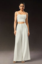 Load image into Gallery viewer, Zaysha Sleeveless Diamond Flower Maxi Two-Piece Set