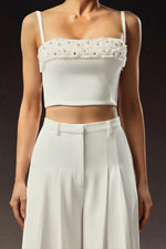Load image into Gallery viewer, Zaysha Sleeveless Diamond Flower Maxi Two-Piece Set