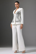 Load image into Gallery viewer, Jayne Symmetrical Beaded Suit