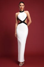 Load image into Gallery viewer, Pako Sexy Contour Sleeveless Cut Out Bandage Maxi Dress