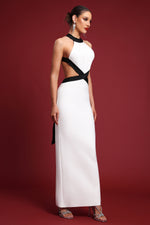Load image into Gallery viewer, Pako Sexy Contour Sleeveless Cut Out Bandage Maxi Dress