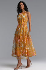 Load image into Gallery viewer, Vleah Resort Flowy Sleeveless Floral Woven Maxi Dress