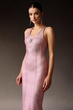 Load image into Gallery viewer, Verues Sleeveless Starfish Bandage Maxi Dress