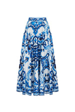 Load image into Gallery viewer, Kaona Halter Floral Printed Top And Skirt Two-Piece Set