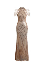 Load image into Gallery viewer, Bali Sequin Maxi Dress