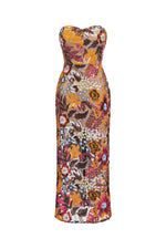 Load image into Gallery viewer, Satu Floral Glitter Maxi Dress