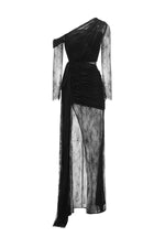 Load image into Gallery viewer, Hunter One Shoulder Slit Maxi Dress