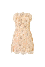 Load image into Gallery viewer, Lilith Flowers Strapless Mini Dress