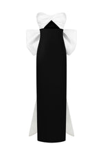 Load image into Gallery viewer, Raidah Sleeveless Bow Hollowed out Bandage Maxi Dress