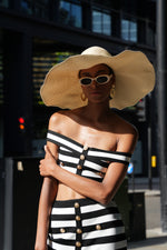 Lade Bild in die Galerieansicht, Martha Off-the-Shoulder Hollow Out Slit Bandage Midi Two-Piece Set