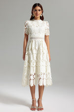Load image into Gallery viewer, Jaca Lace Midi Dress