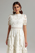 Load image into Gallery viewer, Jaca Lace Midi Dress