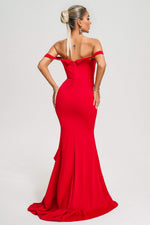 Load image into Gallery viewer, Xulia Off Shoulder Maxi Dress