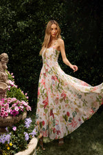 Load image into Gallery viewer, Zoey Sleeveless Printing Maxi Dress