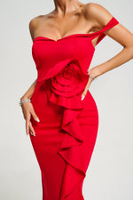 Load image into Gallery viewer, Xulia Off Shoulder Maxi Dress