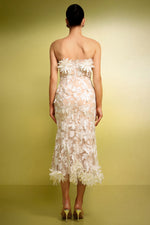 Load image into Gallery viewer, Kater Sleeveless Flowers Lace Maxi Dress