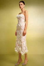 Load image into Gallery viewer, Kater Sleeveless Flowers Lace Maxi Dress