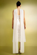 Load image into Gallery viewer, Junya Lace Corset Sleeveless Midi Dress