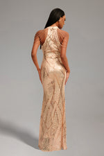 Load image into Gallery viewer, Bali Sequin Maxi Dress