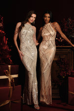 Load image into Gallery viewer, Bali Sequin Maxi Dress