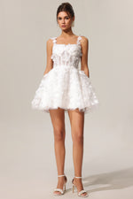 Load image into Gallery viewer, Lali Sleeveless Flowers Mini Dress