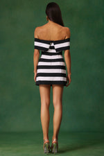 Load image into Gallery viewer, Yonce Off-the-Shoulder Bandage Mini Dress