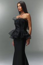 Load image into Gallery viewer, Oria Sleeveless Fishtail Bandage Maxi Dress