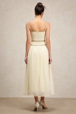 Load image into Gallery viewer, Unica Halter Diamond Maxi Dress