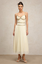Load image into Gallery viewer, Unica Halter Diamond Maxi Dress
