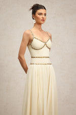 Load image into Gallery viewer, Unica Halter Diamond Maxi Dress