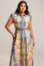 Load image into Gallery viewer, Naida Floral Printed Sleeveless Maxi Dress