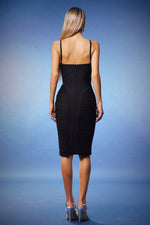 Load image into Gallery viewer, Iaka Bandage Sleeveless Midi Dress