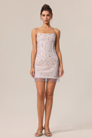 Haven Halter Mini Diamond Dress