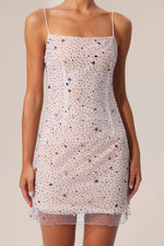 Load image into Gallery viewer, Haven Halter Mini Diamond Dress