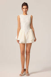 Rotte Round Neck Sleeveless Mini Dress