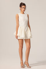 Load image into Gallery viewer, Rotte Round Neck Sleeveless Mini Dress